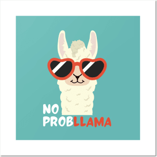 No probllama Posters and Art